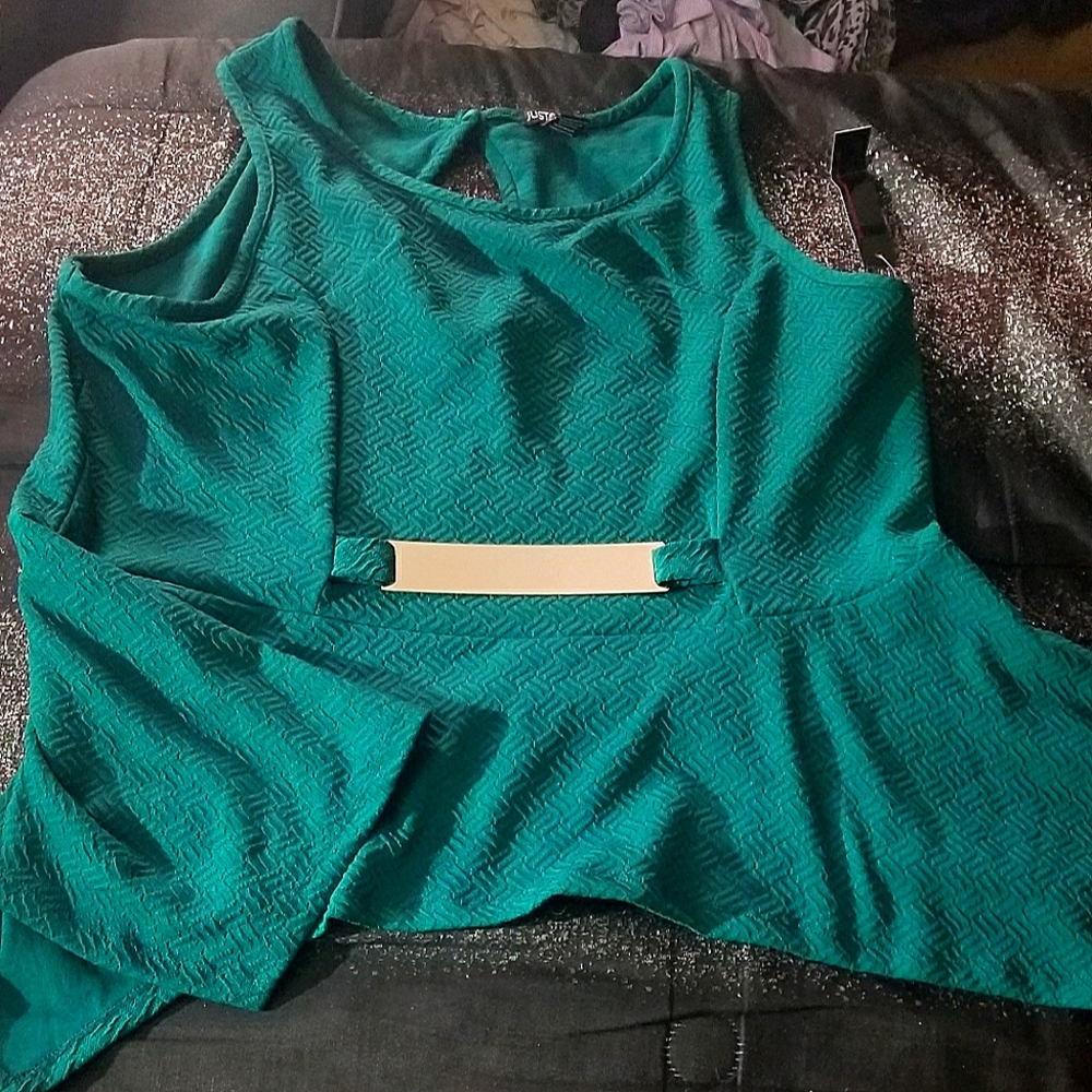 Plus Size Peplum blouse